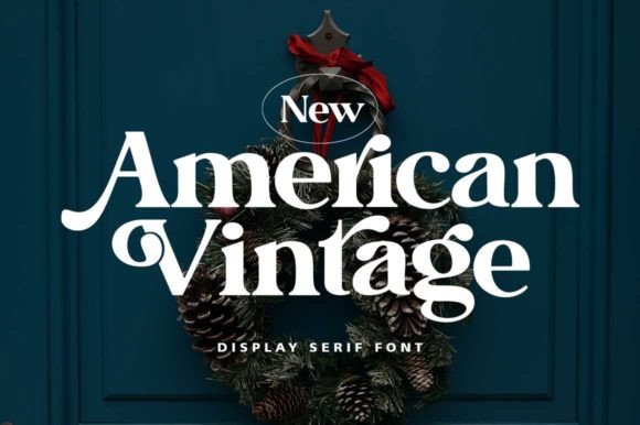 American Vintage Font Guide