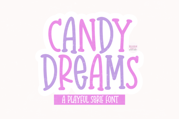 Candy Dreams: A Whimsical Script for Playful Designs