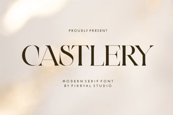 Castlery: Elevate Branding with Elegant Serif Design