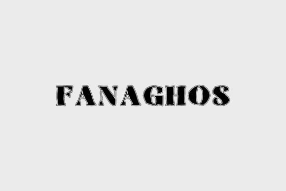 Fanaghos: A Modern Display Font for Creative Projects