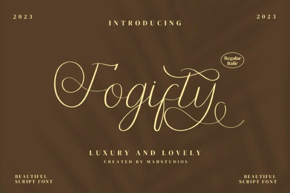 Fogifty: Elevating Design with Modern Handwritten Elegance