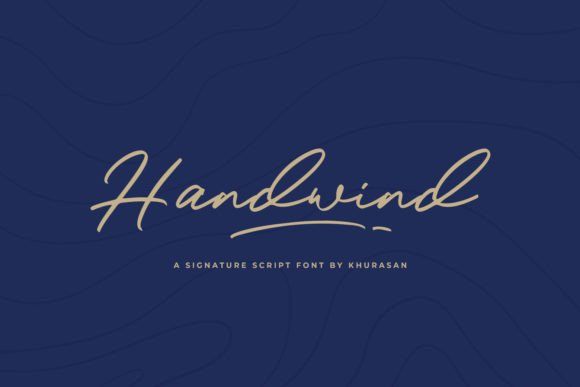 Handwind: Elevating Modern Design with Elegant Script Typography