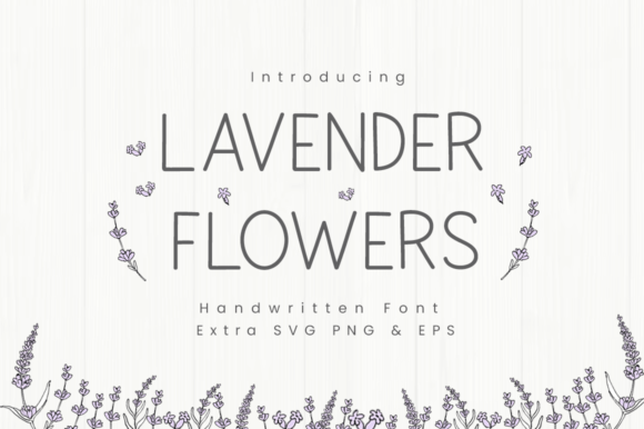 Lavender Flowers: Strategic Typography for Intentional Brand Communication