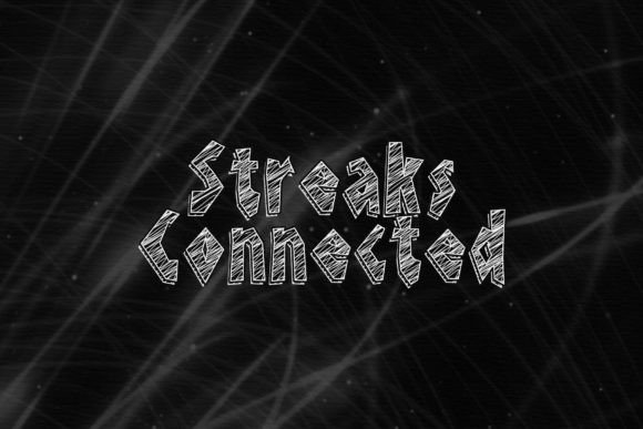 Streaks Connected: Elevating Design with the Warmth of Brush Script Typography