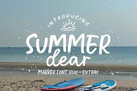 Summer Dear: Elevating Design with Authentic Handwritten Typography