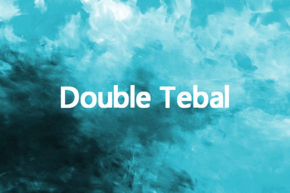 Unleashing Creativity with Double Tebal: The Quirky Handwritten Sans Serif