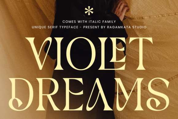 Violet Dreams: A Modern Serif for Distinctive Branding