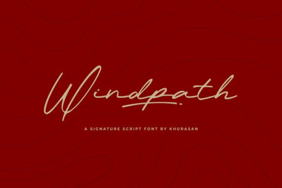 Windpath: Elevate Your Designs with Elegant Script
